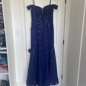 Blue Evening Gown / Prom Dress